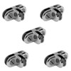 Prolinemax 5 Pc Chrome 3 Way Glass Connector 3/16'' Use