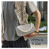 [HIVOGUE] Rhinestone Party Bag, Pearl, 2-Way Clutch Bag, Women's Shoulder