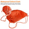 sourcing map Drawstring Backpack Bag 16.5" x 19.3" Oxford Cloth