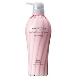 Milbon Gemile Fran Treatment Silky Shiny, 16.9 fl oz (500 ml)
