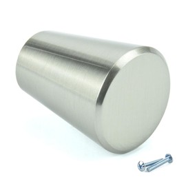 M4TEC Stainless Steel Door Knobs for Kitchen Cabinets, Cupboards, Drawer, and Bedroom Furniture – Stainless Steel Kitchen Cupboard Handles, Wardrobe Door Knobs, Draw Handles- O9 Series: 24 mm