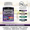 NEW AGE Magnesium Supplement -Powerful Glycinate Citrate Malate Oxide Taurate