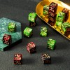 24 Pieces Dice Counters Token Dice D6 Dice Cube Loyalty