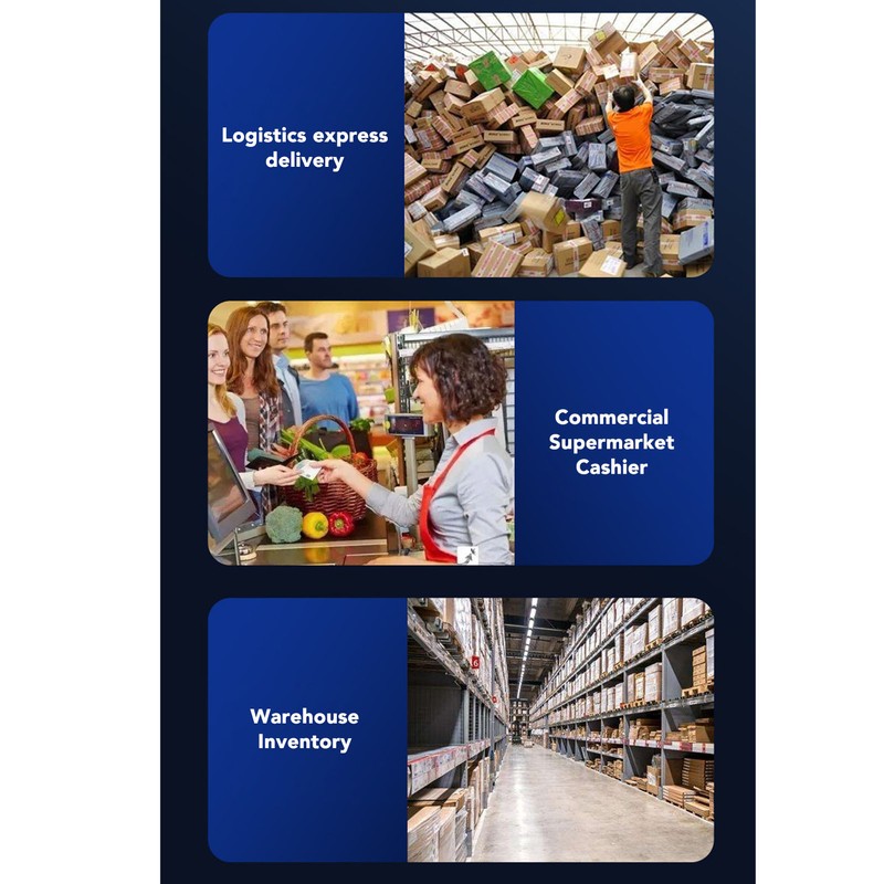 1D Barcode Scanner 2.4G Wireless Fast Scanning Strong Recognition Ability