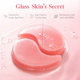 PDRN Under Eye Patches ,Salmon DNA Eye Mask for Wrinkle Dark Circles,60 PCS
