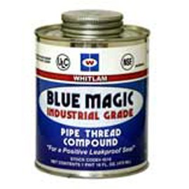J.C. Whitlam IG16 Blue Magic Industrial Grade Pipe Thread Compound, 16-Ounce