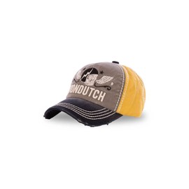 Von Dutch Men's & Women's 100% Cotton Baseball Cap All Seasons Original and Soft, yellow