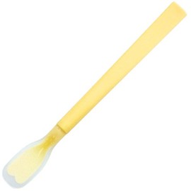 Okabe Western Tableware, Gentle Spoon on Mouth, Small, Yellow KU-01Y