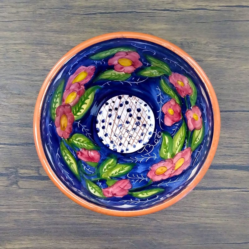 Handmade Hand Painted Portuguese Pottery Soup Bowls – Set of