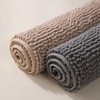 flintronic Non-Slip Bath Mat,50 x 80 cm Chenille Bath Mat,