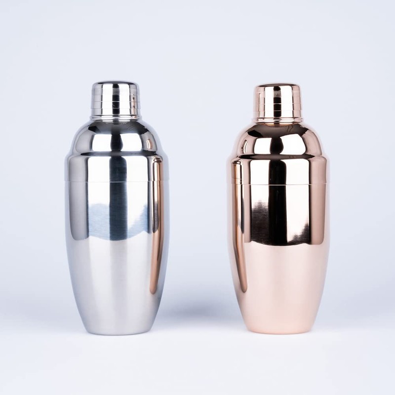 Standard Cocktail Shaker 530ml Pink Gold