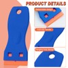 2PCS Plastic Scraper with 98pcs PlasticRazor Blades, Multipurpose Plastic Non-Scratch