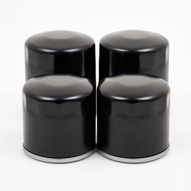 4-Pack Premium Replacement Oil Filter GY20577 Compatible with John Deere 1200 Hydro Rake, 800 Aercore Aerators