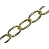 Faithfull 2.3mm 10m Polished Brass Oval Chain