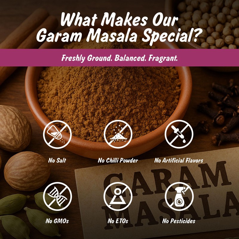 Spice Profile USDA Organic 11-Spice Garam Masala, 3 oz, Lab