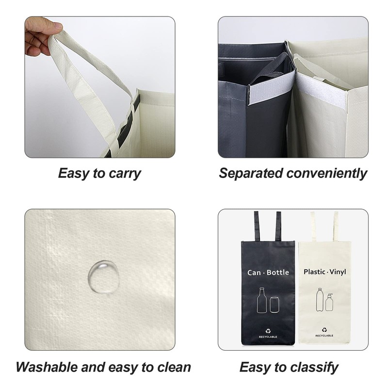 JIALAI HOME Recycling Bin, Separate Large Recycle Bins for Kitchen