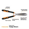 Fiskars 23-Inch Power-Lever Hedge Shears, Self-Sharpening Precision-Ground Steel Blades, For