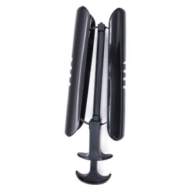 POFET 1 Pair Automatic Black Boot Shapers Stand Holder Shoe Tree Stretcher long