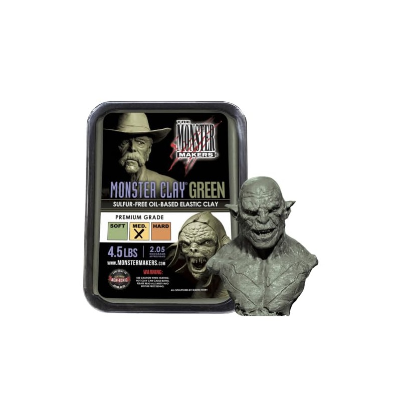 Monster Clay Arcilla de modelado de grado premium, Arcilla de
