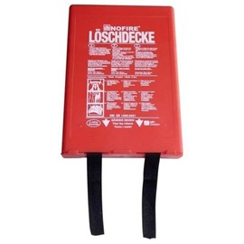 NOFIRE No Box Fire Blanket 120 x 120 cm in Wall Box