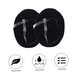 Minkissy Armpit Sweat Pads Soft Cotton Underarm Shields Invisible for Summer Use for Women Comfort and Protection