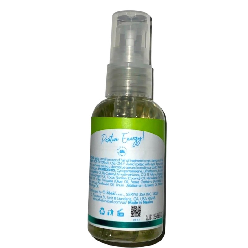 Sheló NABEL Coco and Moringa Hair Oil, Anti-frizz 2.20 fl