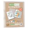 eco-eco A4 95% Recycled Presentation 22mm Spine 2 Ring Binder