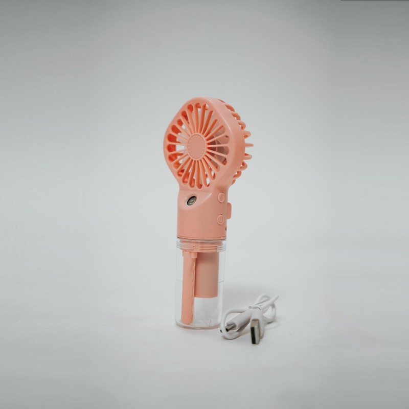 MistiCool Handheld Misting Fan, 2 in1 Spray Fan, USBC Rechargeable