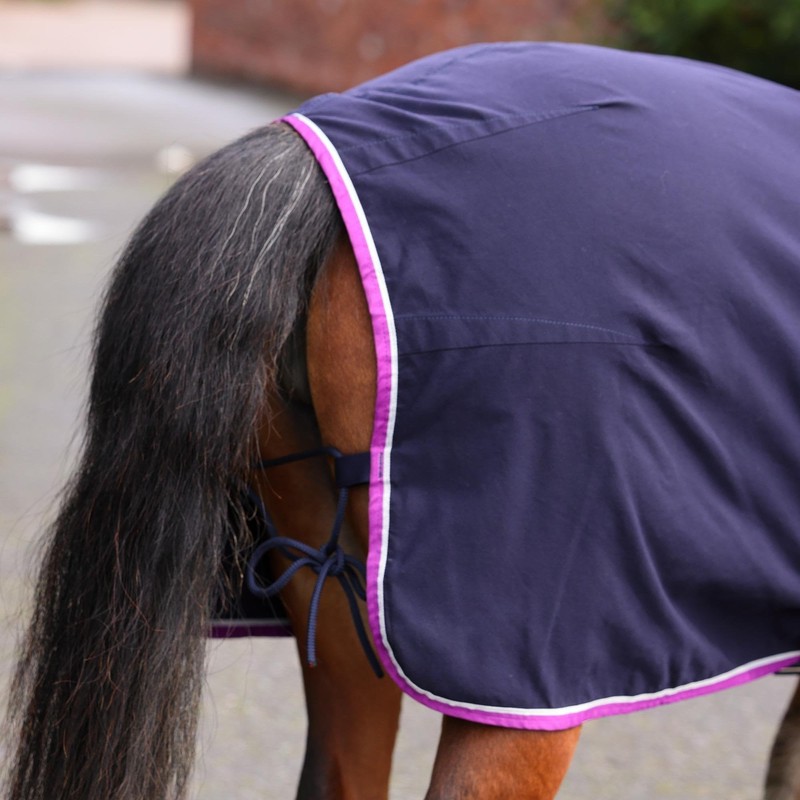 Shires Winnie & Me Stable Sheet - Navy Blue 4ft3