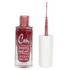 CM Nail Art - Red Glitter