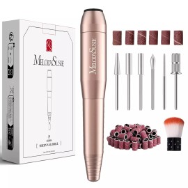 Melodysusie Electric Nail Drill Machine,Pc120I Portable Electric Nail File Efile