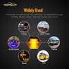 Partsam 4x Waterproof Amber/Red 4LED Side Marker Light for Trailer