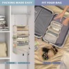 Surblue Travel Hanging Luggage Organizer Portable Suitcase Closet Organizer Multiple