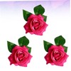 FUNOMOCYA 3pcs cloth flower brooch hair brooch for wedding hair