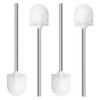 Toilet Brush with Stainless Steel Handle, 7.5 cm Diameter, Set