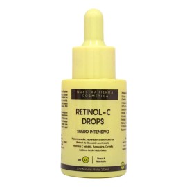 Suero Retinol + Vitamina C Elimina Manchas/arrugas/flacidez Momento de aplicación Día/Noche Tipo de piel Todo tipo de piel