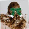 minkissy 2pcs Hair Clips for Women Festive Bowknot Hair Accessories