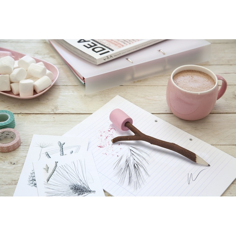 Luckies of London OTOTO "Marshmallow" Cute Pencil with Eraser