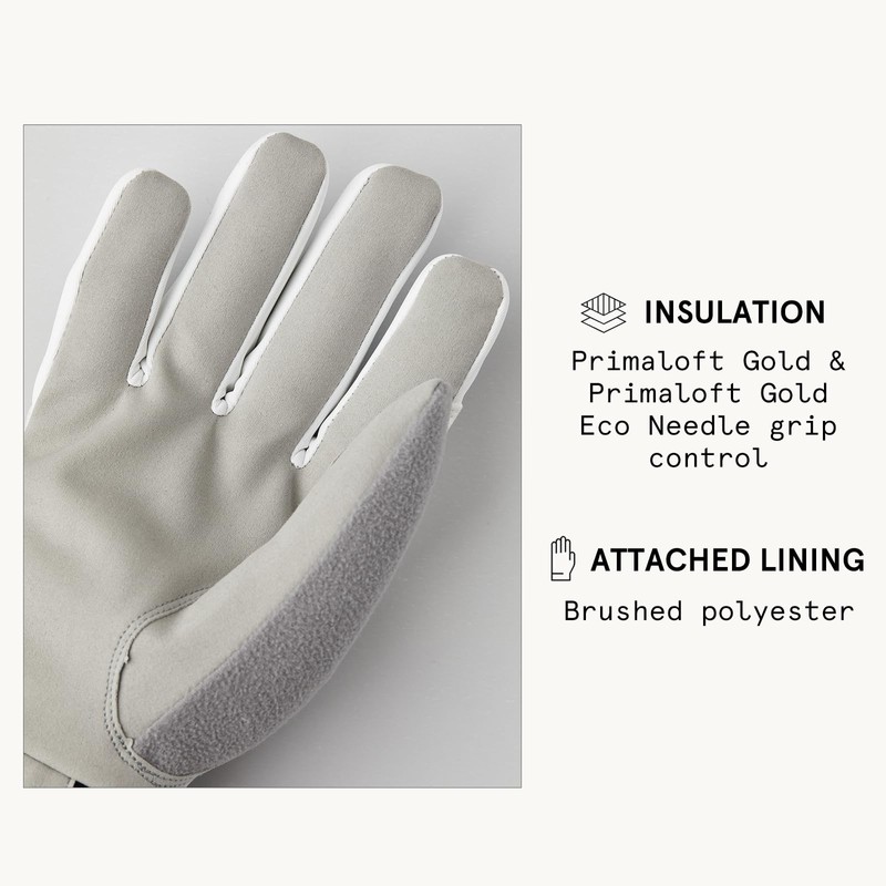 HESTRA Children's XC Primaloft gloves, svart