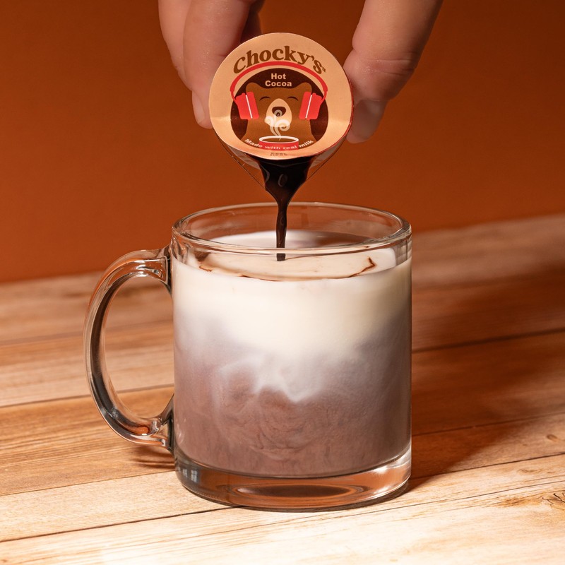 Chocky’s by Java House Single-Serve Hot Chocolate Pods - Peel