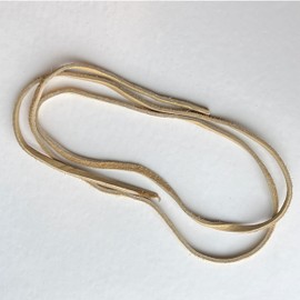 CoolCyberCats Kitty Leather Fling String - Interactive Cat and Kitten Toy - USA Made, USA Leather (Golden Buffalo Leather Regular)