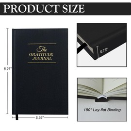 Gratitude Journal for Women - Quick Guided Daily Prompts with Positive Affirmations, Mindfulness Exercises for Happiness, Reflection & Wellness Self Care (5-Minute Routine)