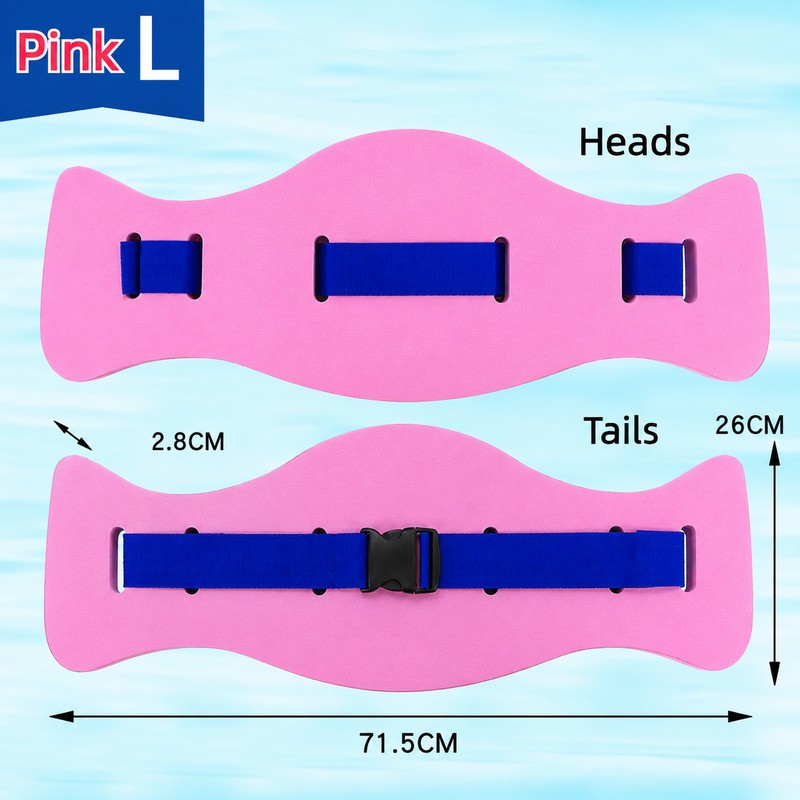 Adjustable Swim Back Float Belt for Training – EVA Buoyancy