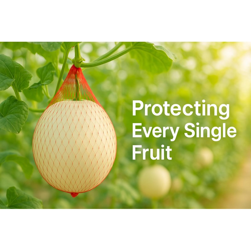Melon Hammock Watermelon Nets, 100 Pack Heavy Duty Reusable Melon