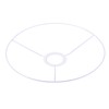 uxcell Lamp Shade Ring, 250mm Dia. Lampshade Holder Frame Ring