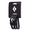 Black Diamond HotForge Screwgate Carabiner - 3 Pack Black, One