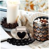 Operitacx Portable Earphone Case with Chain Stylish TPU Shell for
