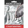 Dynamic Lures Ice Fishing lure, Ice Jig, MICRO Swim-Jig (White)