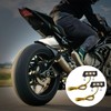 2 Pack LED Universal 12V Waterproof Motorcycle License Plate Light