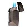 Rocky Patel Lighter Edge Double Torch with Punch (Gunmetal)